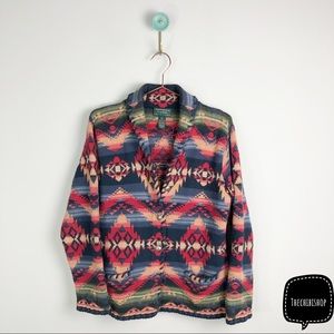 Lauren Ralph Lauren Vintage Navajo Cardigan